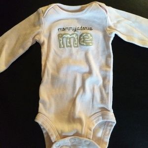 Pink long sleeve Onesie